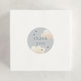 "Twinkle Twinkle" - Children's Birthday Party Stickers in Sky by Joyce Pinheiro - In Use