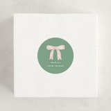 "Dainty Garden" - Children's Birthday Party Stickers in Blush by Paper Raven Co. - In Use