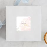 "Sweet Peony" - Children's Birthday Party Stickers in Peony by Nicoletta Savod - Front