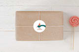 "sssomeone's birthday" - Children's Birthday Party Stickers in Teal by Kiersten Garner - Front