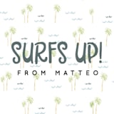 "Sun Sand and Surf" - Children's Birthday Party Stickers in Oceanside by Maggie Maeve - In Use