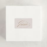 "Gilded" - Children's Birthday Party Stickers in Cream by Tamara Hilje - In Use