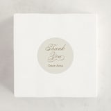 "Belle of the Ball" - Children's Birthday Party Stickers in Caramel by Yolanda Mariak Chendak - In Use