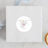 "Disney's Dumbo" - Children's Birthday Party Stickers in Sugar by Teju Reval - Front