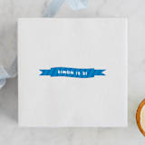 "Disney and Pixar's Cars Kachow" - Children's Birthday Party Stickers in Sky by Carly Reed Walker - Front