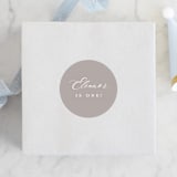 "Join in the fun!" - Children's Birthday Party Stickers in Cloud by Hudson meet Rose - Front