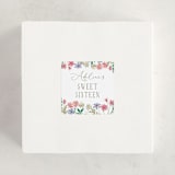 "Bow garden" - Children's Birthday Party Stickers in Coral by Yaling Hou Suzuki - In Use