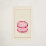 "Lambeth Cake" - Children's Birthday Party Stickers in Cotton Candy by Baumbirdy - Front