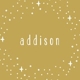 "pixie" - Children's Birthday Party Stickers in Gold by Angela Garrick - In Use