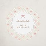 "Quinceanera garden" - Children's Birthday Party Stickers in Blush by Creo Study - Front