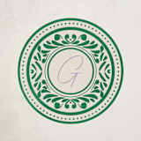 "Papel Picado" - Children's Birthday Party Stickers in Viridian by The Savage Label - Front