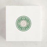 "Papel Picado" - Children's Birthday Party Stickers in Viridian by The Savage Label - In Use