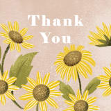 "Sunflower Party" - Children's Birthday Party Stickers in Blush by Pati Cascino - In Use