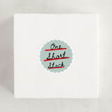 "guest check" - Children's Birthday Party Stickers in Mint by Jennifer Lew - In Use