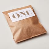 "i am one" - Children's Birthday Party Stickers in Goldenrod by Phrosné Barwood - In Use