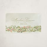 "Floral Arch" - Children's Birthday Party Stickers in Evergreen by Lucrecia Caporale - Front