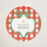 "So Berry Sweet" - Children's Birthday Party Stickers in Strawberry by Itsy Belle Studio - Front