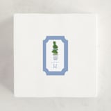 "Topiary" - Children's Birthday Party Stickers in Periwinkle by Jenna Holcomb - In Use