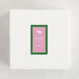 "Derby Party" - Children's Birthday Party Stickers in Bubblegum by Ashlee Townsend - In Use