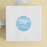 "Bobbing Beachball" - Children's Birthday Party Stickers in Cotton Candy by Beth Murphy - Front