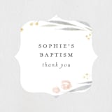 "Floral Showers" - Children's Birthday Party Stickers in Nectar by Nicoletta Savod - In Use