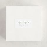 "Chic Script" - Children's Birthday Party Stickers in Garden by Kelly Schmidt - In Use