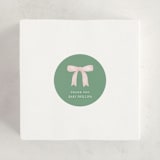 "Dainty Garden" - Children's Birthday Party Stickers in Blush by Paper Raven Co. - In Use