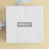 "Onederful" - Children's Birthday Party Stickers in Cloud by Susan Asbill - Front