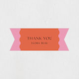 "Scallop" - Children's Birthday Party Stickers in Lollypop by Pati Cascino - In Use