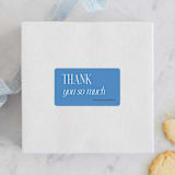 "modern classic" - Children's Birthday Party Stickers in Lagoon by Morgan Kendall - Front