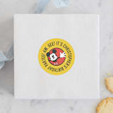 "Disney Mickey Mouse Aw, Gee!" - Children's Birthday Party Stickers in Sunshine by Heather Schertzer - Front