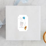 "Disney's Winnie the Pooh Many Birthday Adventures" - Children's Birthday Party Stickers in Hundred Acre Wood by Erin L. Wilson - Front