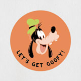 "Disney's Goofy Birthday" - Children's Birthday Party Stickers in Gumdrop by Kristen Knechtel - In Use