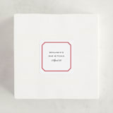 "Danbury" - Children's Birthday Party Stickers in Scarlet by Megan Davis - In Use