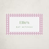 "delicate rattan" - Children's Birthday Party Stickers in Peony by Ellen Schlegelmilch - Front