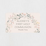 "graceful" - Children's Birthday Party Stickers in Rose by Nicoletta Savod - In Use