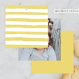 "Buzzing Beehive" - Children's Birthday Party Favor Tags in Daisy by Karidy Walker - Back of Card Options