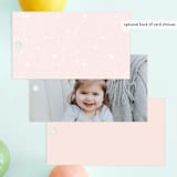 "sweet swan princess" - Children's Birthday Party Favor Tags in Ballet Slipper by Karidy Walker - Back of Card Options