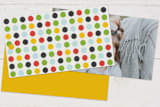 "Party Parade" - Children's Birthday Party Favor Tags in Cream by Michelle Taylor - Back of Card Options