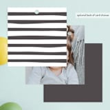 "Colorful Butterflies" - Children's Birthday Party Favor Tags in Graphite by Karidy Walker - Back of Card Options