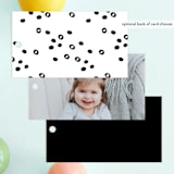 "funny letters" - Children's Birthday Party Favor Tags in Smoothie by Anastasia Makarova - Back of Card Options