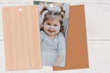 "fabriano" - Children's Birthday Party Favor Tags in Creme by chocomocacino - Back of Card Options