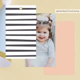 "Tutti Frutti" - Children's Birthday Party Favor Tags in Pineapple by Karidy Walker - Back of Card Options