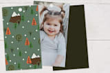 "Skip Go" - Children's Birthday Party Favor Tags in Forest by Jennifer Lew - Back of Card Options