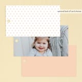 "Simply One" - Children's Birthday Party Favor Tags in Seafoam by Joanne James - Back of Card Options