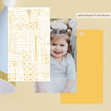 "Build it Birthday" - Children's Birthday Party Favor Tags in Citrine by Shiny Penny Studio - Back of Card Options