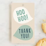 "Disney's Frozen Big Birthday Blowout" - Children's Birthday Party Favor Tags in Birch by Erica Krystek - Front