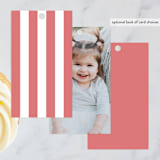 "Disney's Dumbo" - Children's Birthday Party Favor Tags in Sugar by Teju Reval - Back of Card Options