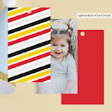 "A Disney Mickey Party" - Children's Birthday Party Favor Tags in Traditional by Pixel and Hank - Back of Card Options