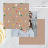 "confetti crew" - Children's Birthday Party Favor Tags in Sugar Cookie by Jennifer Wick - Back of Card Options